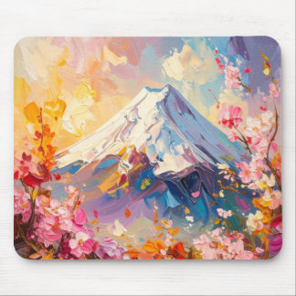 Mount Fuji – Abstract Japanese Art Mouse Pad Mousepad