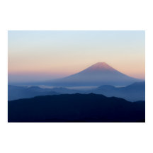 Mount Fuji bei Sunrise Honshū Japan