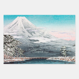 Mount Fuji Geschenkpapier Set