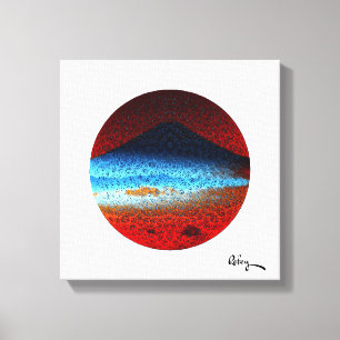 Mount Fuji II von Rofey Leinwanddruck