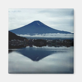 Mount Fuji Japan 2 Zoll Square Magnet