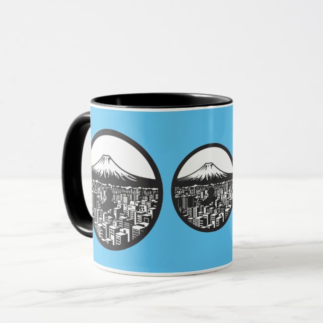 Mount Fuji, Japan, Mug Tasse (Vorderseite Links)