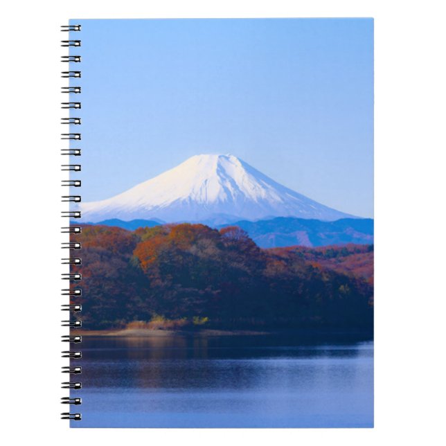 Mount Fuji Japan Notizblock (Vorderseite)