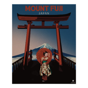 Mount Fuji Japan Poster