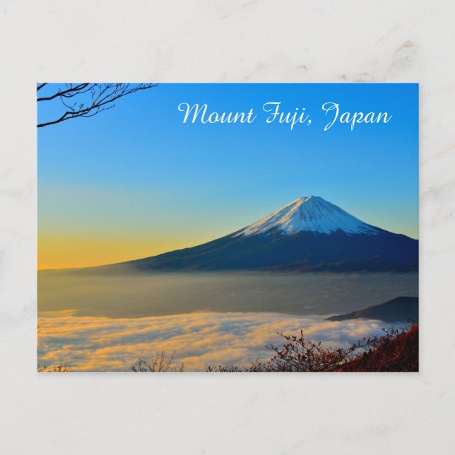 Mount Fuji, Japan Postkarte (Vorderseite)