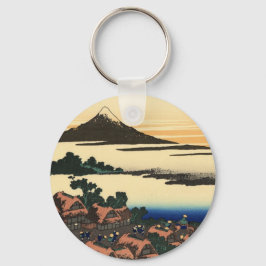 Mount Fuji Japan Sunset Schlüsselanhänger
