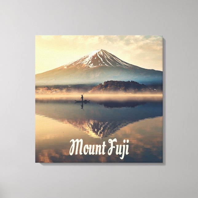 Mount Fuji Leinwanddruck (Vorderseite)