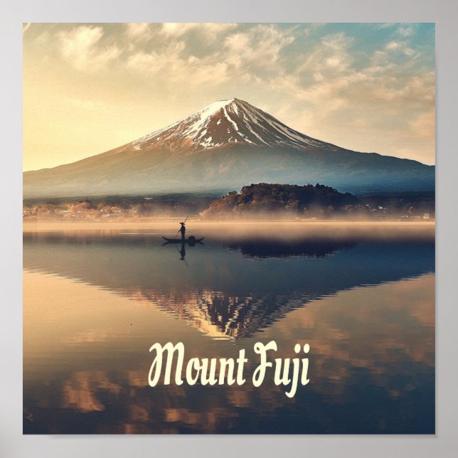 Mount Fuji Poster (Vorne)