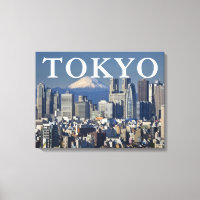 Mount Fuji | Shinjuku District Skyline Tokio Japan