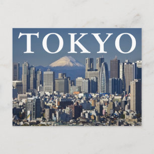 Mount Fuji Tokio Japan Happy Birthday Postkarte
