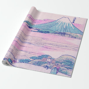 Mount Fuji Ukiyo-e Japanische Vintage Kunst Geschenkpapier