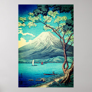 Mount Fuji vom Lake Yamanaka Poster