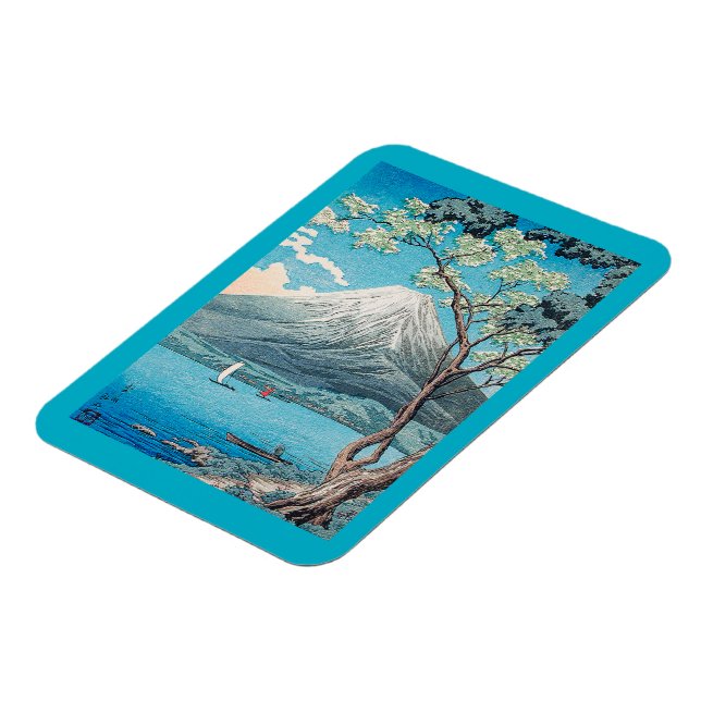 Mount Fuji vom See Yamanaka Magnet (Linke Seite)