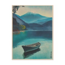 Mount Fuji vom See Yamanaka