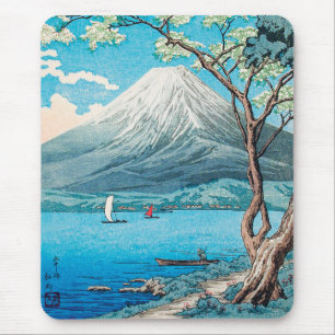 Mount Fuji vom See Yamanaka von Hiroaki Takahashi Mousepad