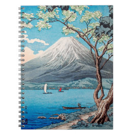 Mount Fuji vom Yamanaka-See, Takahashi, Japanisch Notizblock