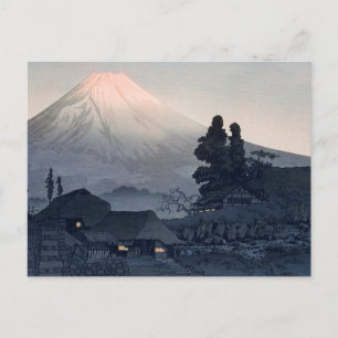 Mount Fuji von Mizukubo (1932) - Takahashi Postkarte