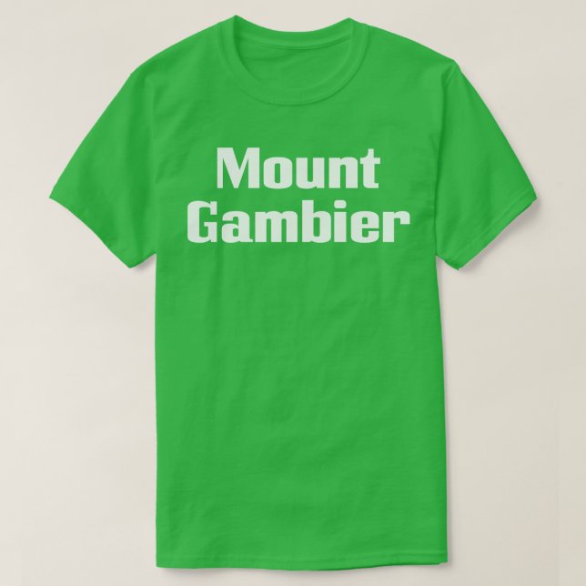 Mount Gambier 1 T-Shirt (Design vorne)