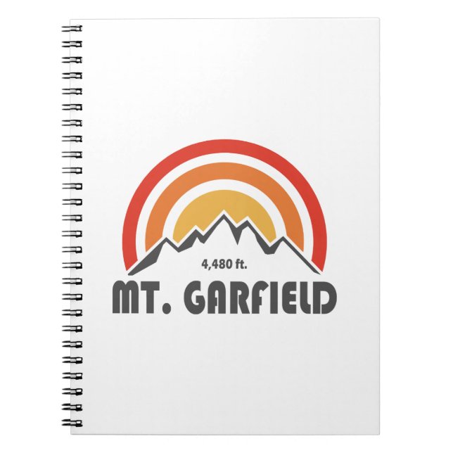 Mount Garfield New Hampshire Notizblock (Vorderseite)