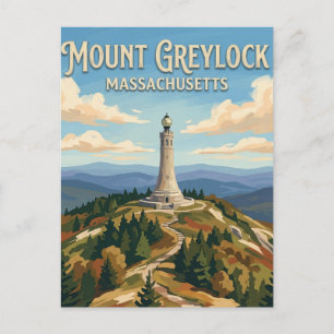Mount Greylock Adams USA Postkarte