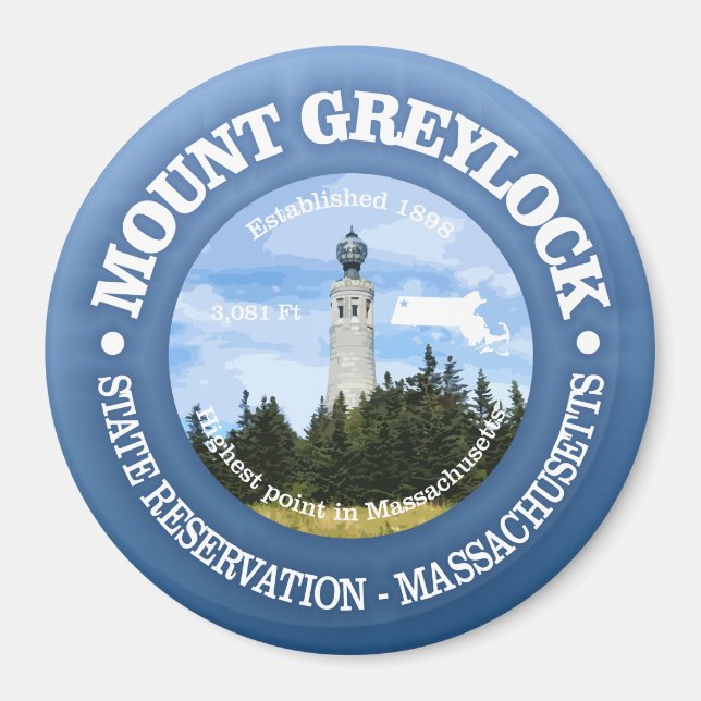 Mount Greylock SR Magnet (Vorne)