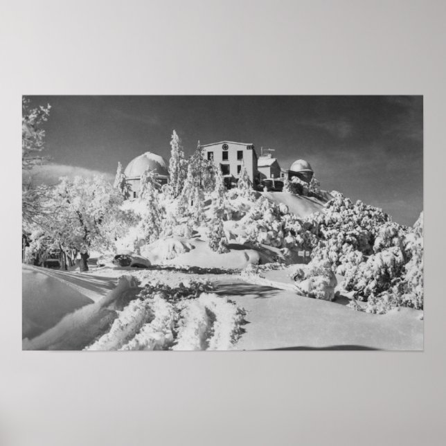 Mount Hamilton, California Lick Observatory Poster (Vorne)