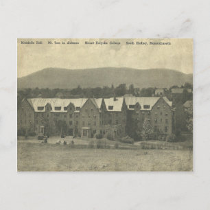 Mount Holyoke College Circa 1909 Vintage auf Deuts Postkarte