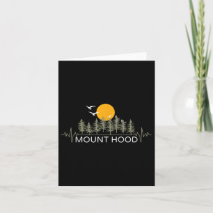 Mount Hood Heartbeat Naturschutzgebiet Wandern Karte