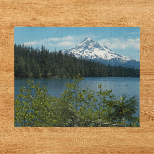Mount Hood Landscape Foto Jigsaw Puzzle (In Situ)