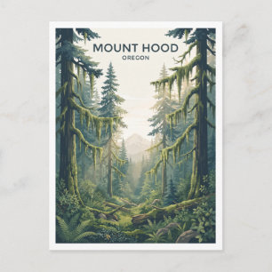Mount Hood National Forest Government Camp Oregon Postkarte
