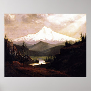 Mount Hood   Ölgemälde von William S. Parrott Poster