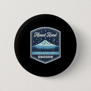 Mount Hood Oregon Berg Natur Outdoor Button