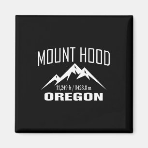 Mount Hood Oregon Klettergipfel Club Outdoor-Gesch Magnet