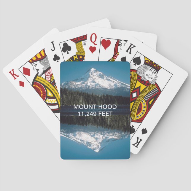 Mount Hood Playing Cards Spielkarten (Rückseite)