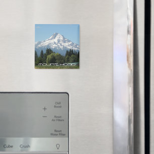 Mount Hood Vista Foto Magnet