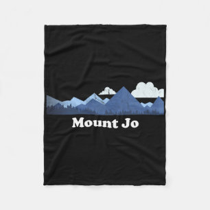 Mount Jo Berggipfel Bygger New York Ny Klettern Fleecedecke
