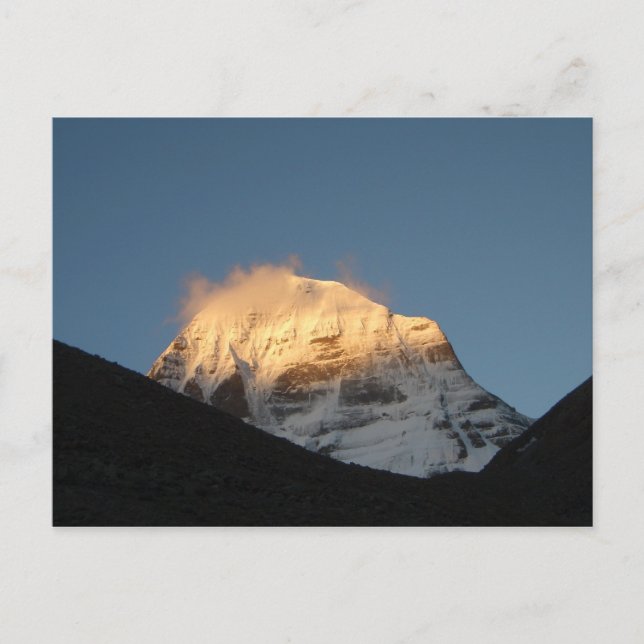 Mount Kailash Postcard Postkarte (Vorderseite)