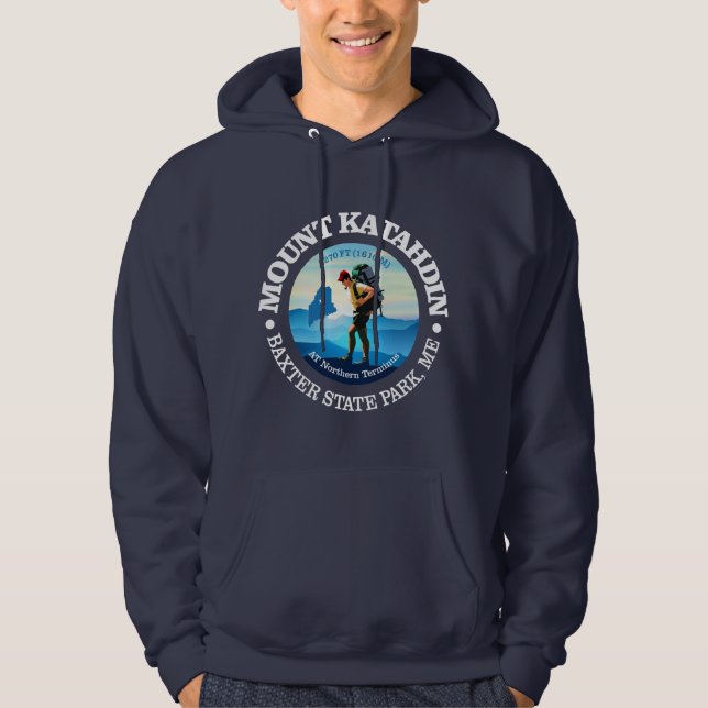 Mount Katahdin (C) Hoodie (Vorderseite)