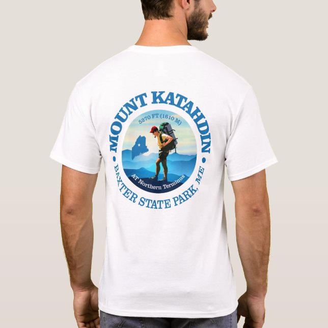 Mount Katahdin (C) T-Shirt (Rückseite)