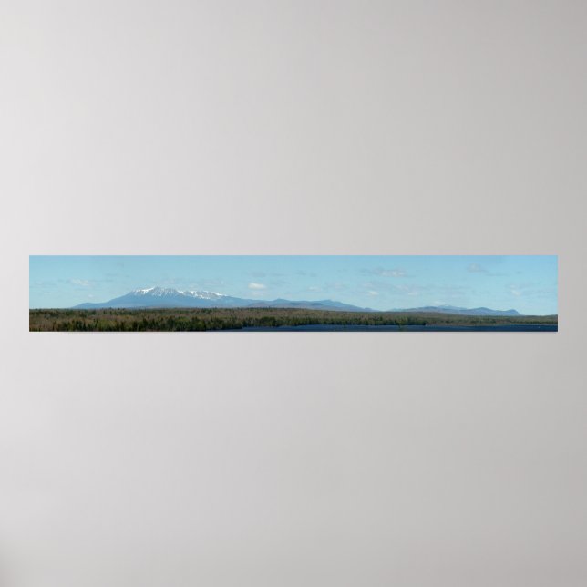 Mount Katahdin Poster (Vorne)