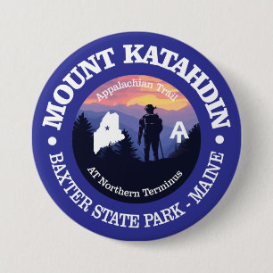 Mount Katahdin (rd2) Button