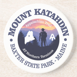 Mount Katahdin (rd2) Getränkeuntersetzer