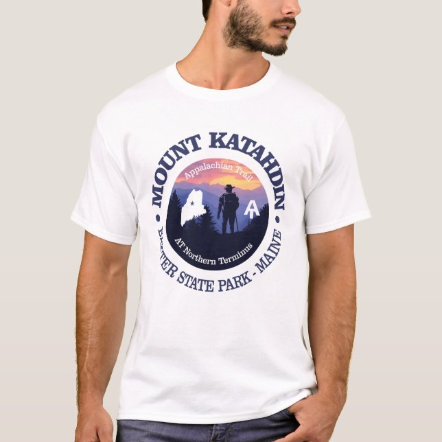 Mount Katahdin (rd2) T-Shirt (Vorderseite)