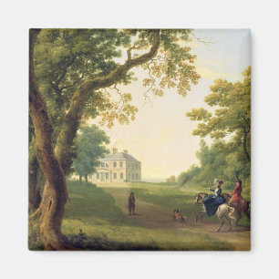 Mount Kennedy, Landkreis Wicklow, Irland, 1785 (Öl Magnet