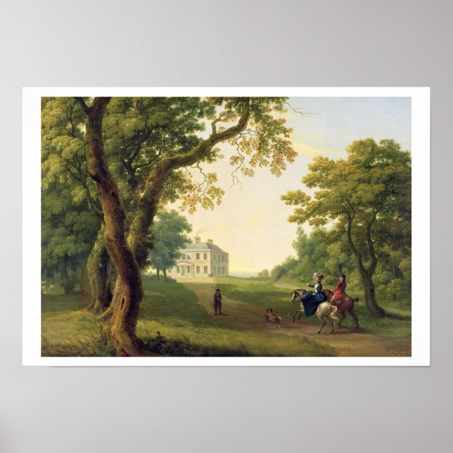 Mount Kennedy, Landkreis Wicklow, Irland, 1785 (Öl Poster (Vorne)