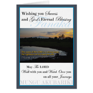 Mount Kenya-Sonnenaufgang-Erfolg