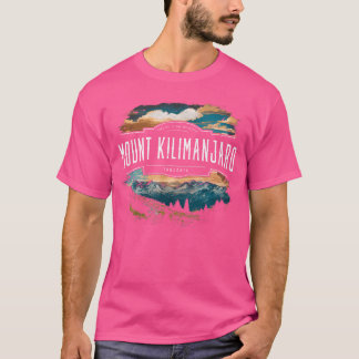 Mount Kilimanjaro Berge Tansania Wandern T-Shirt