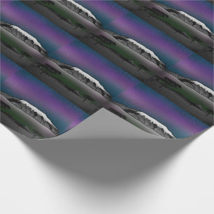 Mount Kilimanjaro Illustration Geschenkpapier