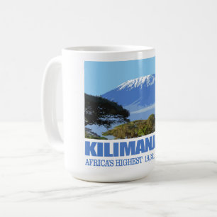Mount Kilimanjaro Kaffeetasse