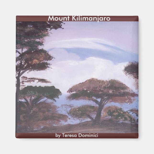 Mount Kilimanjaro Magnet (Vorne)